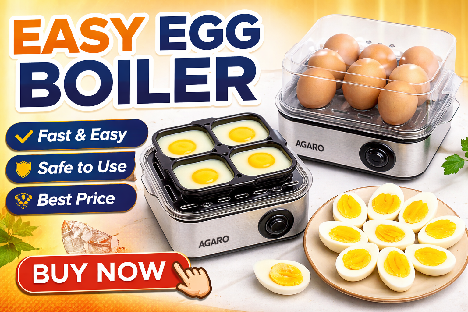 Electric egg boiler machine